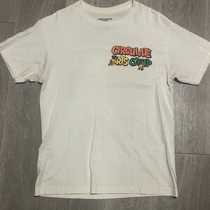 Circulate Arts Club White Tee